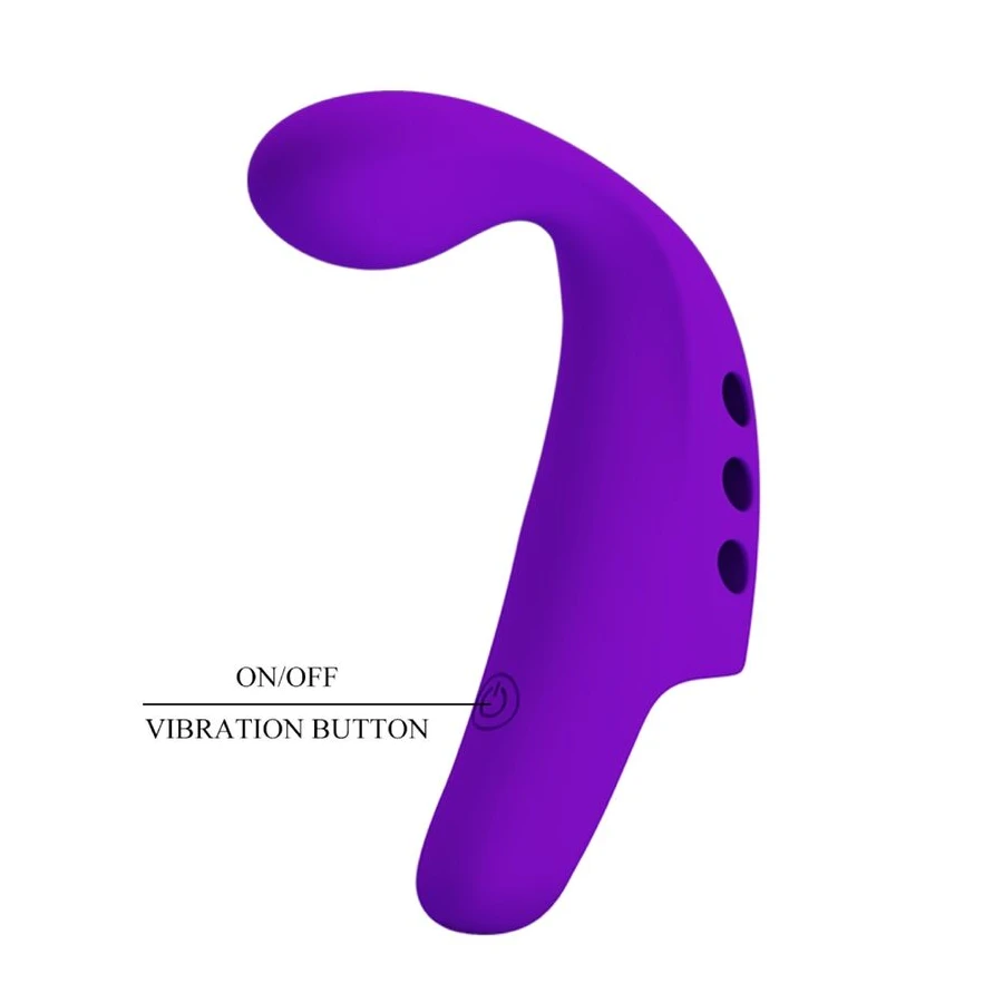 PRETTY LOVE - VIBRATORE DA DITA RICARICABILE GORGON VIOLA